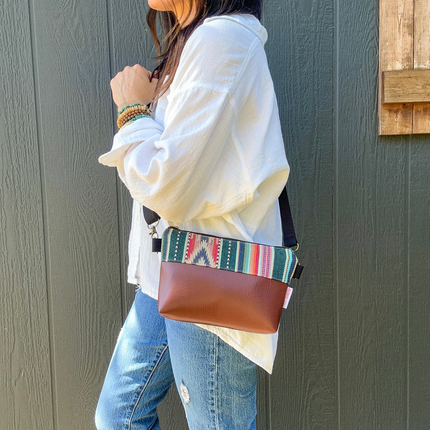 SMALL CROSSBODY - SIERRA STRIPE