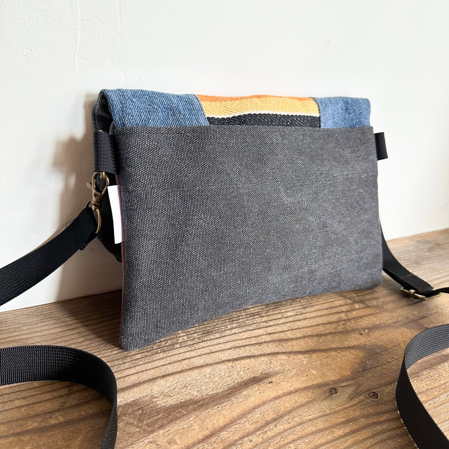FOLDOVER CROSSBODY - Desert Horizon/Denim