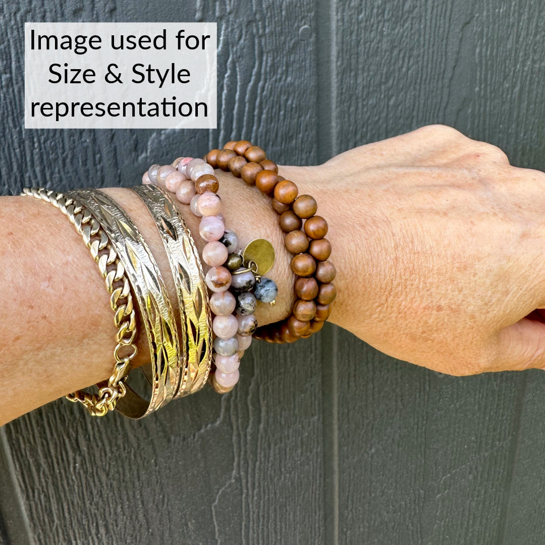 JASPER BEADED WRAP BRACELET