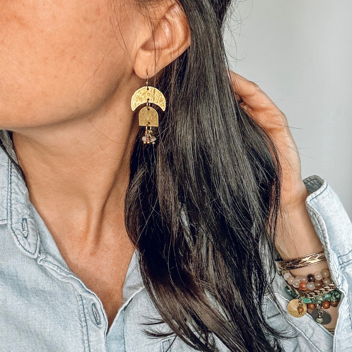 Crescent Dangles
