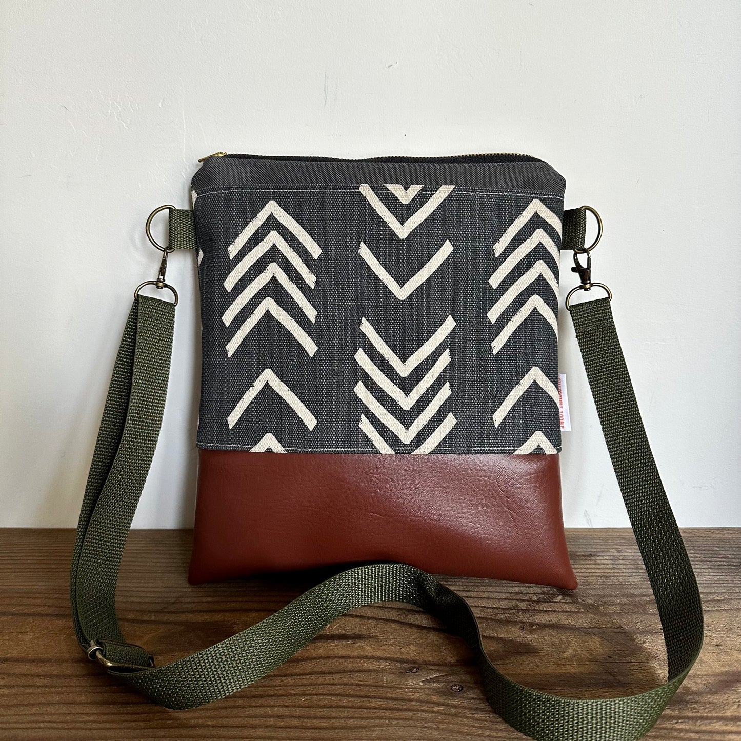 Boho Mudcloth Crossbody Bag