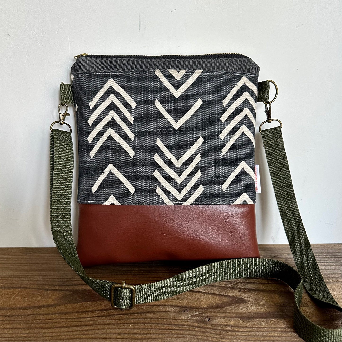 Boho Mudcloth Crossbody Bag