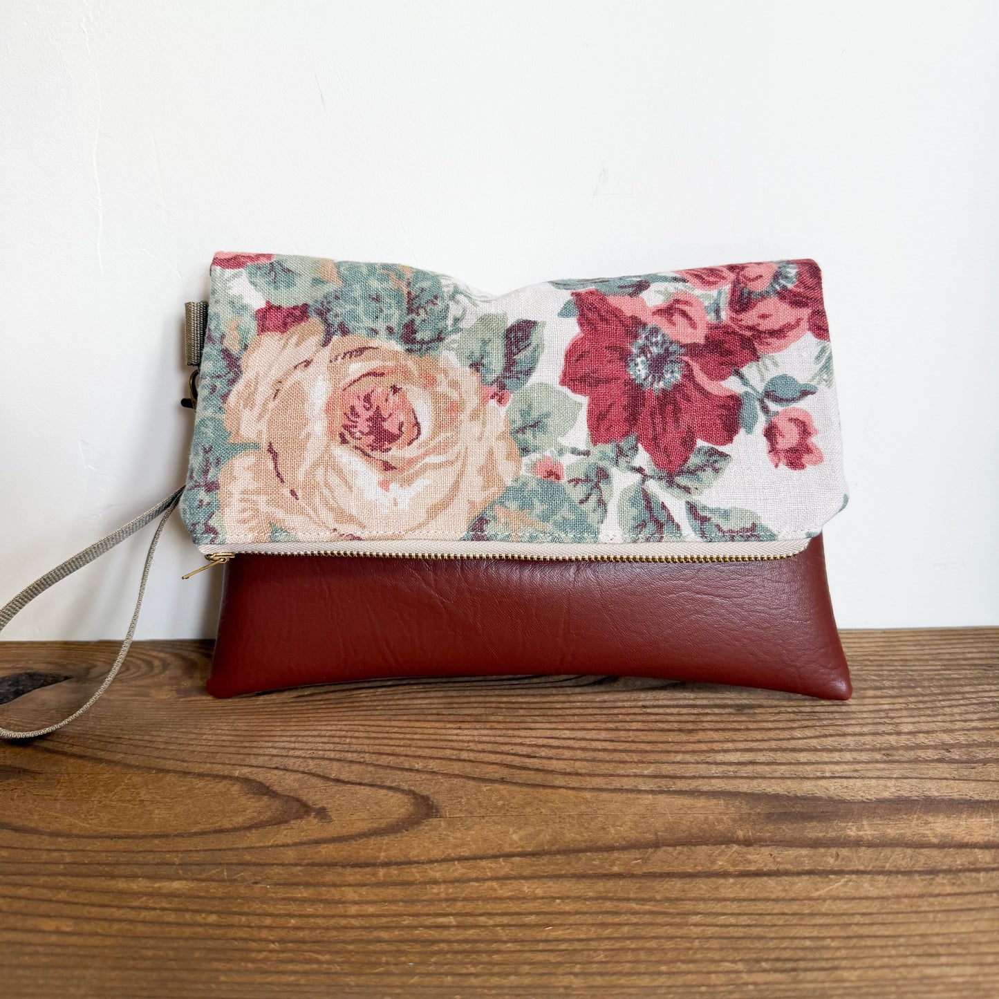 FOLDOVER CLUTCH- Vintage Floral