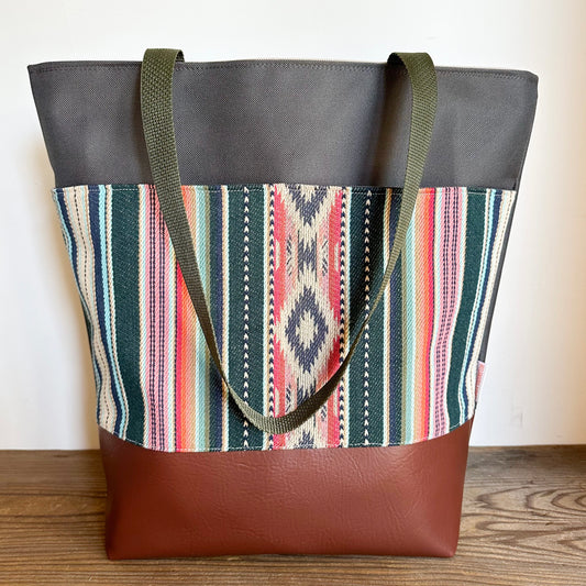 POCKET TOTE - SIERRA STRIPE
