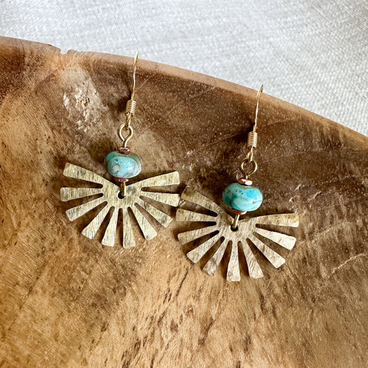 SUNBURST DANGLES