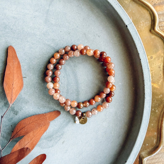 AVENTURINE WRAP BRACELET