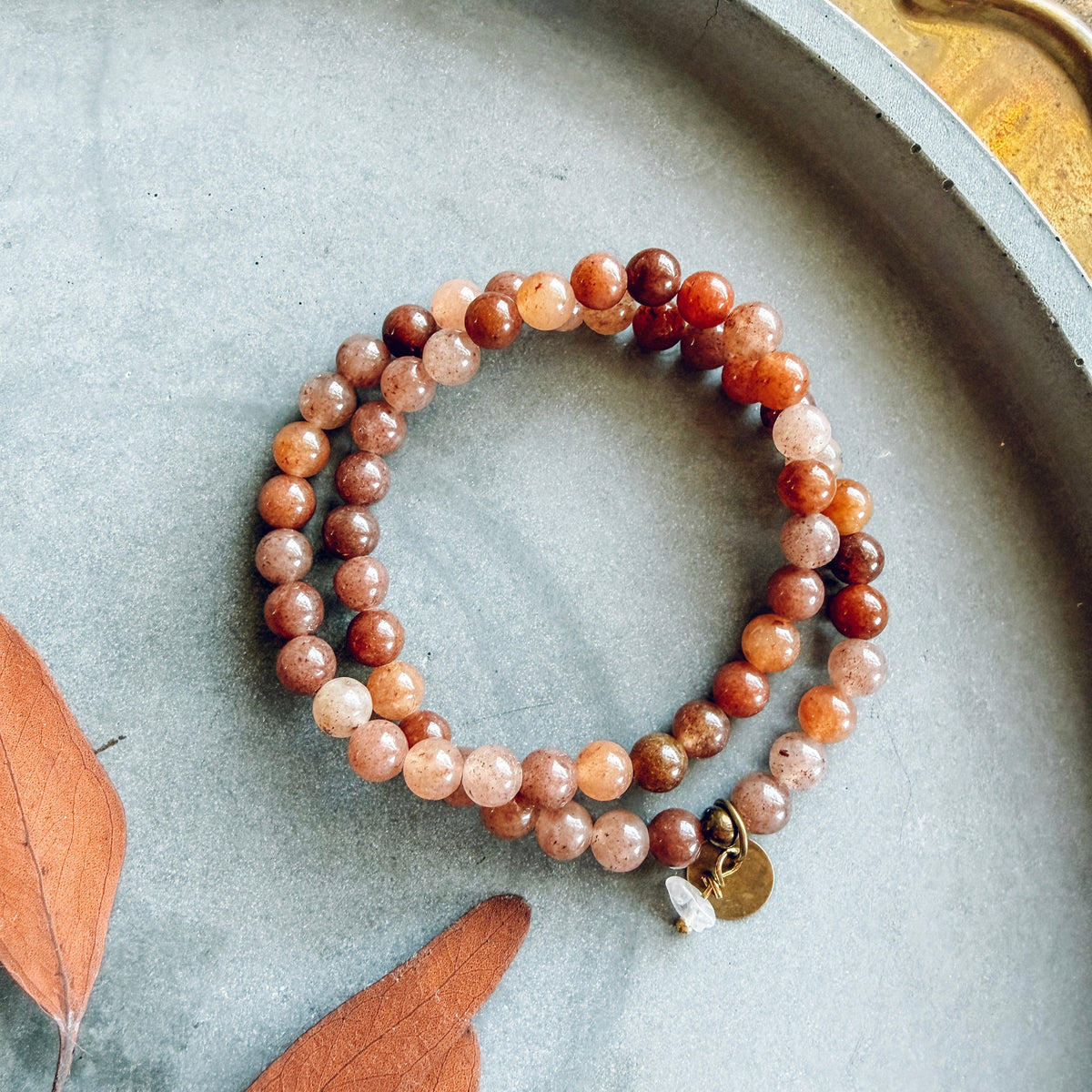 AVENTURINE WRAP BRACELET