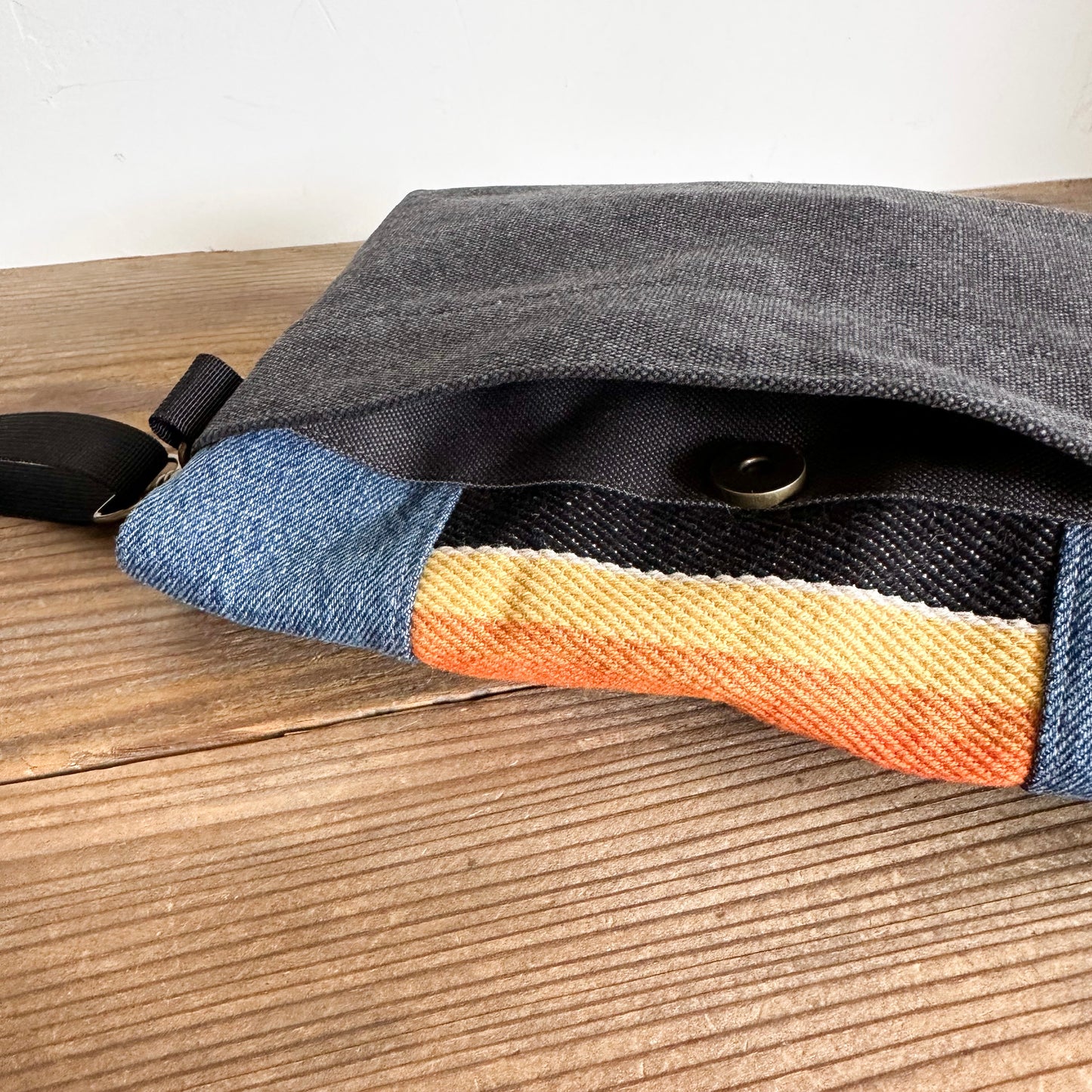 FOLDOVER CROSSBODY - Desert Horizon/Denim