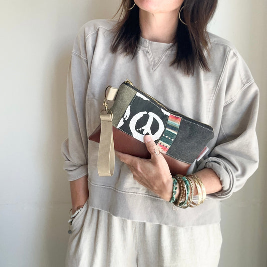 PEACE PATCH WRISTLET - Sierra Stripe