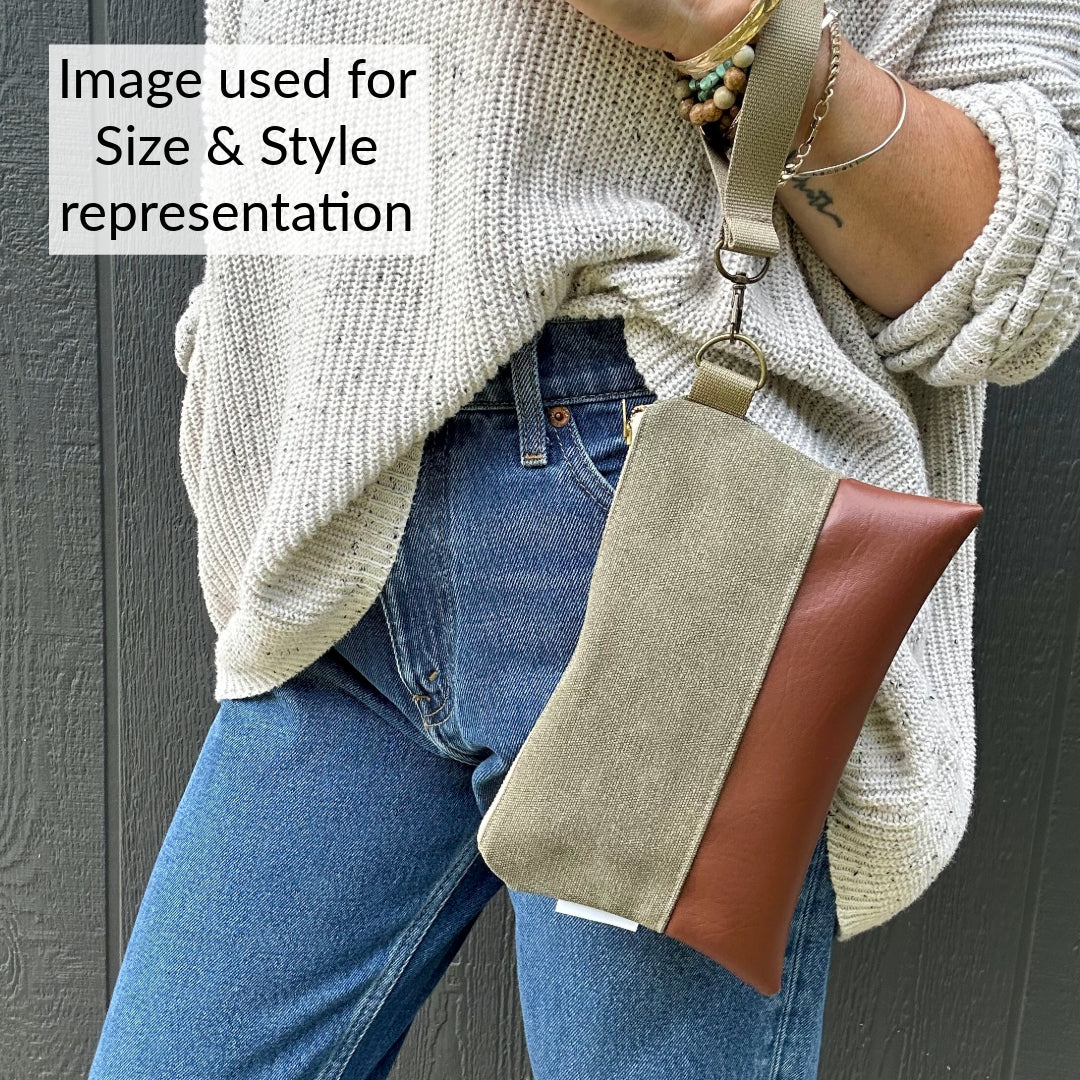 GRAY ZIG ZAG WRISTLET
