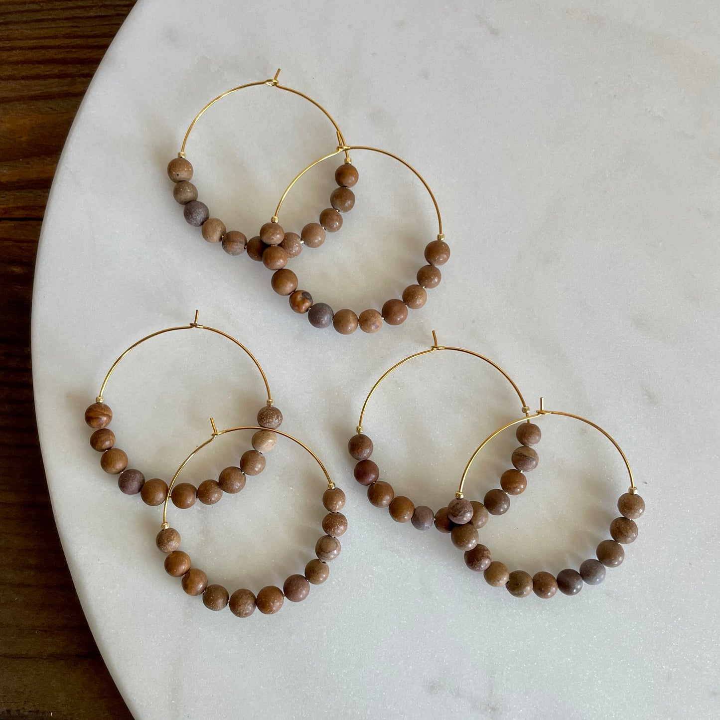 Gypsy Hoops- Jasper